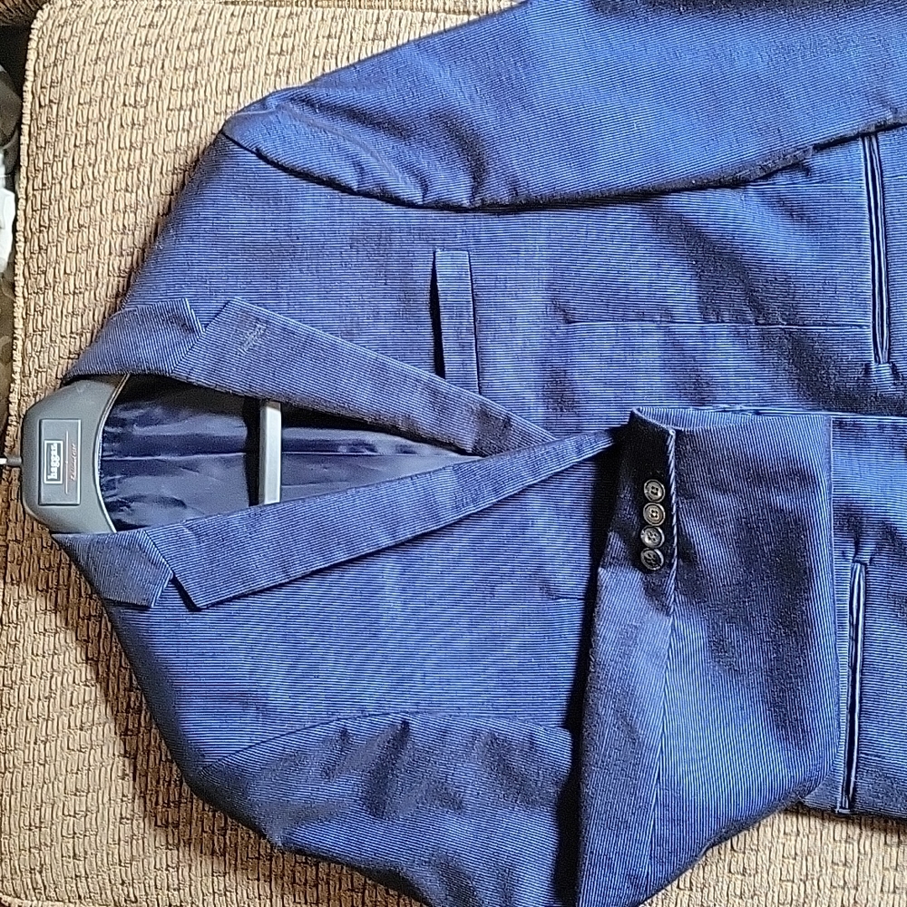Bar III Navy Corduroy Sport coat sz 38
